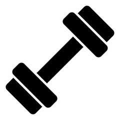 A trendy vector design of dumbbells