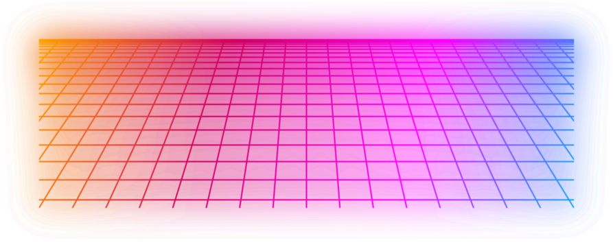 Retro cyberpunk style 80s Sci-Fi Background Futuristic with laser grid landscape. Digital cyber surface style of the 1980`s - Powered by Adobe