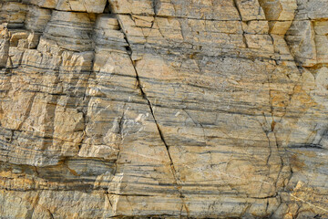 closeup of layered rocks for background use