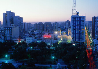 bahia blanca,city,buenos aires pridence,argentina,night city, cityscape, panorama, skyline,...