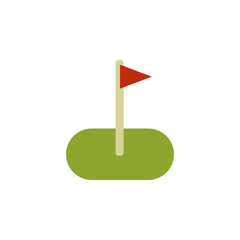 golf course vector for website symbol icon presentation