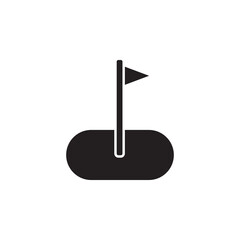 golf course vector for website symbol icon presentation