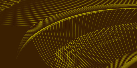 Abstract brown background with yellow lines