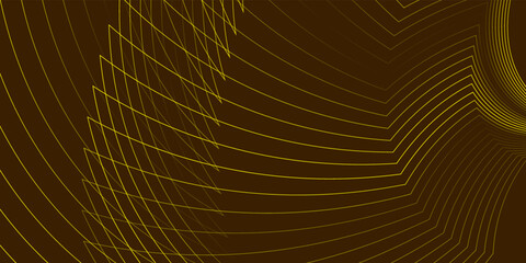 Abstract brown background with yellow lines