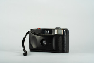 analog old dusty black camera