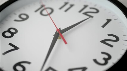 time lapse of clock, time passing image - Powered by Adobe