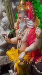 Colorful idol made of Lord Vishwakarma
