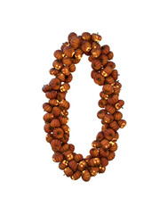 Halloween Pumpkin Lantern Particle Typeface 0