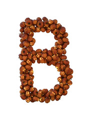 Halloween Pumpkin Lantern Particle Typeface B