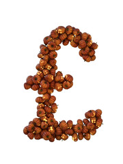 Halloween Pumpkin Lantern Particle Typeface GBP