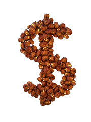 Halloween Pumpkin Lantern Particle Typeface USD