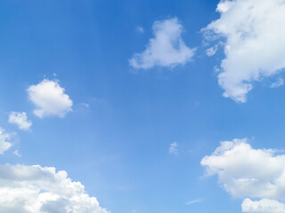 Fototapeta premium cloud sky clouds blue daytime free space