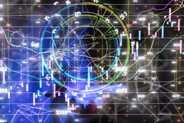 Futuristic wave, Futuristic data stream