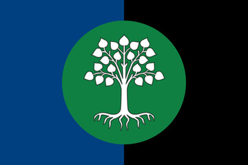 Obraz premium Fictional Flags, Fictional Country Flags, World Fantasy Flags for fiction, Unrealistic Flags.
