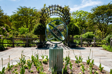 Sundial at the National Arboretum, Washington DC USA, Washington, District of Columbia