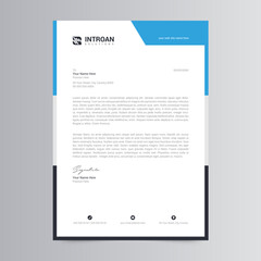 Modern and Corporate Letterhead Template