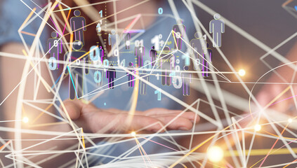 social network and leadership as concept.You need resource