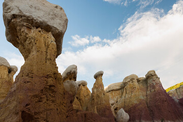 Fototapeta premium Paint Mines Interpretive Park