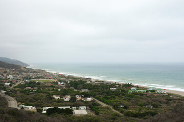 Fototapeta premium view from the top of the city