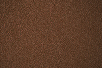 Brown artificial leather background texture