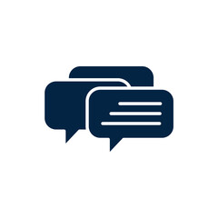 Chat concept line icon. Simple element illustration. Chat concept outline symbol design.