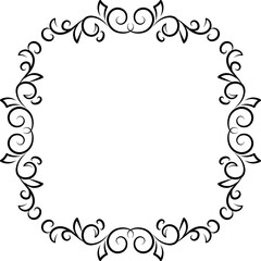 frame with ornament