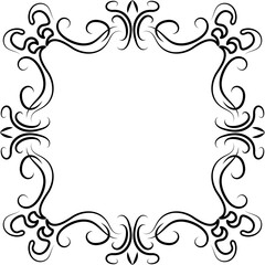 Fototapeta premium frame with ornament