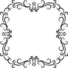 frame with ornament