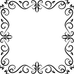frame with ornament