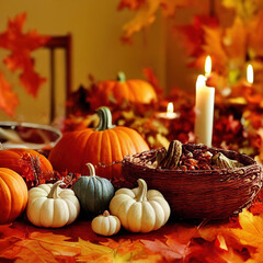 celebration pumpkins cosy home