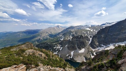 Fototapeta na wymiar in Rocky Mountain National Park, Colorado