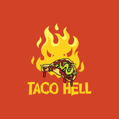 taco lover halloween t-shirt decoration 