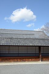 大覚寺　伽藍の屋根　京都市右京区嵯峨