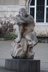 Naklejka premium statue