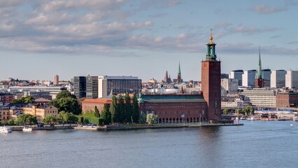 Obraz premium Gamla Stan, cœur historique de Stockholm, capitale de la suède