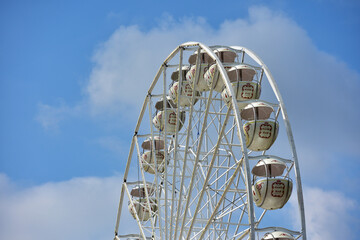 Ferris wheel at the folk festival in Nuremberg