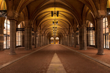 Obraz premium Underpass rijksmuseum Amsterdam