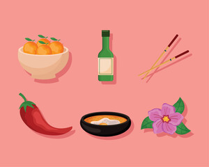 traditional korean culture icons