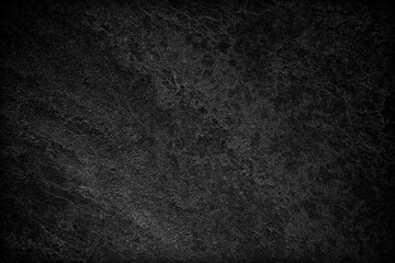 Dark grey black slate background or texture.