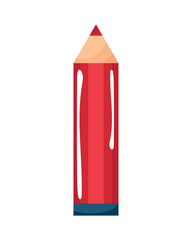 red pencil school supply