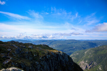 Fototapeta premium Randonnée Acropole des Draveurs