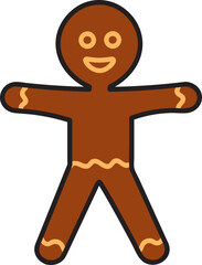 hand drawn cake illustration