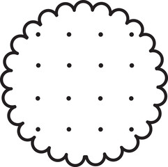 hand drawn cake illustration