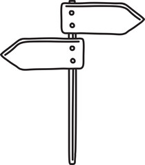 hand drawn camp material illustration