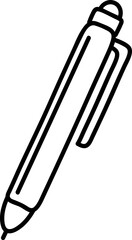 hand drawn school material illustration