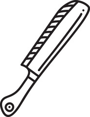 hand drawn kitchen material illustration