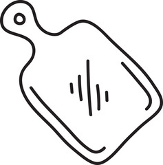 hand drawn kitchen material illustration