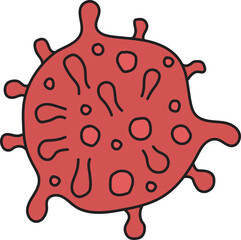 hand drawn pandemic illustration