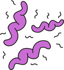 Fototapeta premium hand drawn pandemic illustration