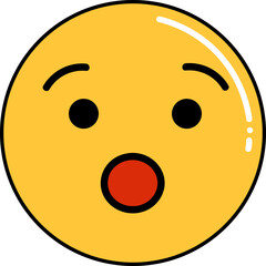 Fototapeta premium emoticon icon